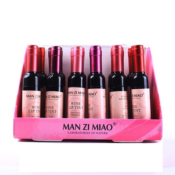 No alcohol, WINE WATERPROOF LIPSTICK KIT [PACK OF 6] - Picture 7 of 7